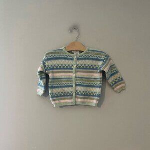 $17 ADD ON Petit Faune knit cardigan‎ 4Y 5Y Zara Petit Bateau Hanna Andersson